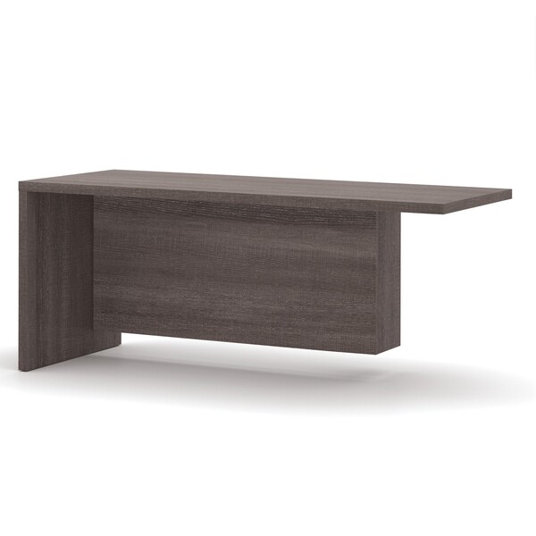 Pro-Linea 72W Return Table, Bark Grey